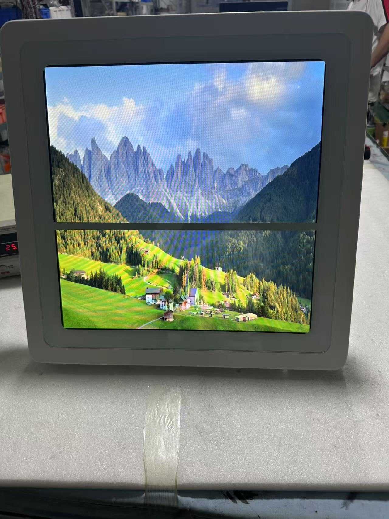 19.2 inci square touch monitor monitor pemasangan desktop tujuan ganda