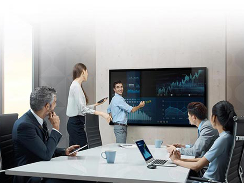 Mesin all-in-one tablet konferensi, membantu perusahaan membuka pintu menuju pekerjaan kantor yang efisien