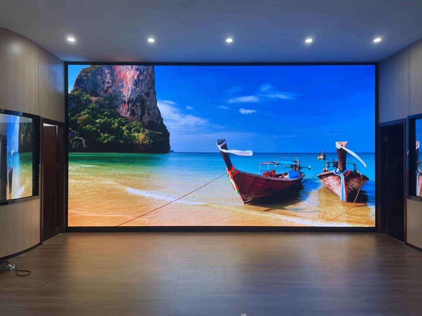 P0.625 P1.87 4K Mini LED COB HD tampilan langsung TV led dalam ruangan 162